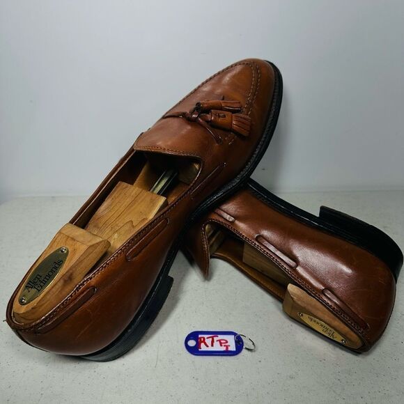 Alden 662 - Tassel Loafer - Tan Calfskin - Picture 1 of 9